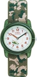 Timex Kids' T78141 Camouflage Stretch Band Watch