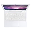 Macbook 13" Silicone Keyboard Cover preprint WHITE by MacTOP