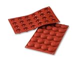 Review Silikomart  / Flexible Bakeware: Pomponette (Flattened Hemisphere) 24 Cavities 1.45