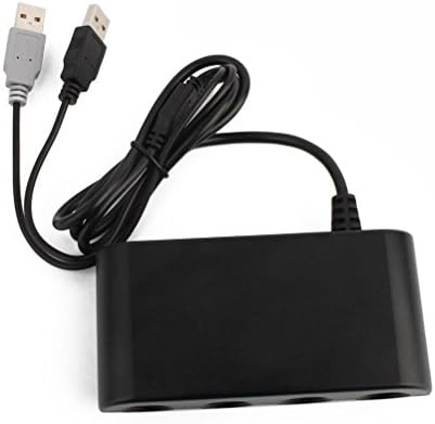 NGC Controller 4 Port Adapter Convert For Wii U (Super Smash Bros)