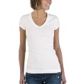 Juniors' Mossimo Supply Co. Cap Sleeve V-Neck Tee - True White