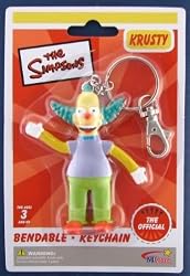 The Simpsons Krusty the Clown Bendable