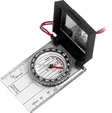 New Silva Trekker Compass 4-Position Positive Stop Mirror With Vee Notch Rotating Capsule