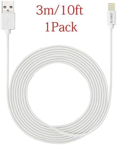 Lightning Cable,I5 Cable(TM) 2-Pack 10Ft/3m Extra Long Lightning to USB Data and Sync Cable iPhone 6 Cable 8 Pin Lightning Cable for iPhone 6 6Plus 5 5s 5c iPad Air iPad mini iPad 4 5