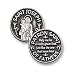 St Joseph San Jose Patron Saint of Dads, Workers, Those Seeking Employment Pewter Coin Token Medal Amulet