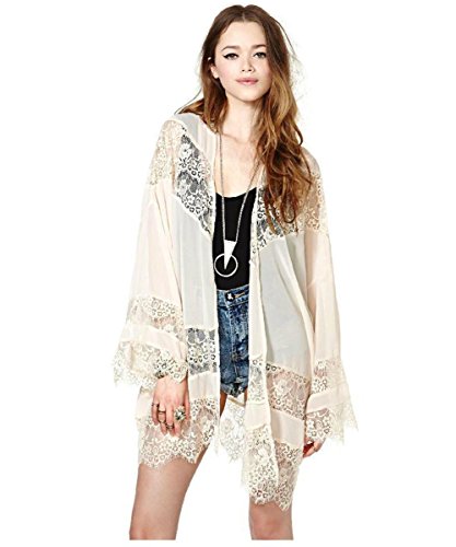 Vintage Women Girls Floral Print Long Loose Kimono Jacket Coat Cardigan Blouses