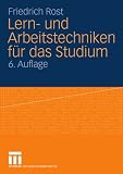 Lern- und Arbeitstechniken f r das Studium