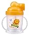 Simba BPA Free Baby Training Cup w/ 360° Auto Straw (Orange, 6 oz)