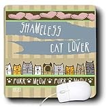 S. Fernleaf Designs Folk Art Paintings Cats - Bunch of Cats Kittens Pets Animals Cute Original Folk Art Painting - Mouse Pads