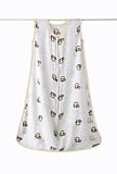 Aden by aden + anais 100% Cotton Muslin Sleeping Bag, Safari Friends, Small