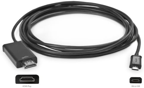 BoxWave Samsung Galaxy S2 Skyrocket Micro USB to HDMI Cable