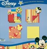 Mickey Paper Pack 12 x12 6 Sheets/Pkg