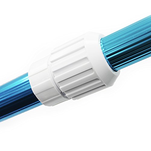 MILLIARD Telescoping Aluminum Extension Pole (2 Piece) Home Garden Pool