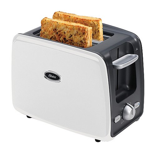 Oster 2-Slice Toaster with Retractable Power Cord - White