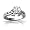 14K White Gold Round Genuine White Topaz Engagement Ring Size 4