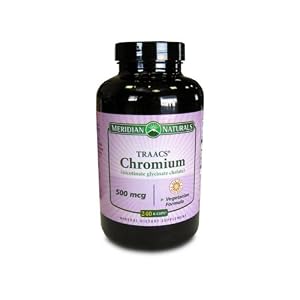 Meridian Naturals Chromium 500 mcg, 240 K-caps by Meridian Naturals