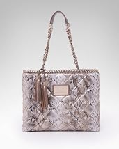 Quilted Chain Tote large image