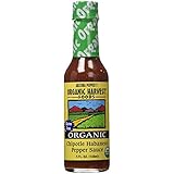 Organic Harvest Gluten Free Chipotle Habanero Pepper Sauce, 5 Fluid Ounce -- 12 per case.