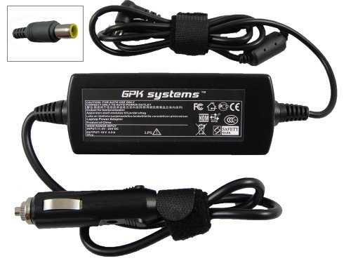 GPK Car Charger for IBM Lenovo R400 R500 T400 T500 IBM Lenovo Thinkpad R61 R61e R61i T61 T61p Z61 Z60m Z60t Z61e Z61m Z61p Z61t X61 X61e R60 R60e R60i Tablet X61s Ac Adapter Plug Laptop Notebook Battery Charger 90 Watt Plug Essential Port Replicator