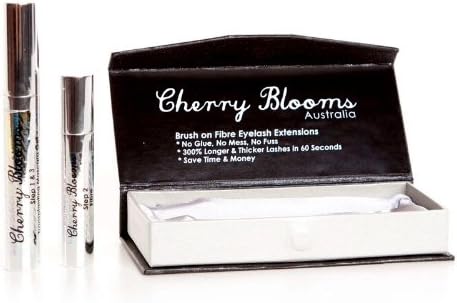 Cherry Blooms 1-PK Brush On Fiber Eyelash Extensions In 60 Seconds