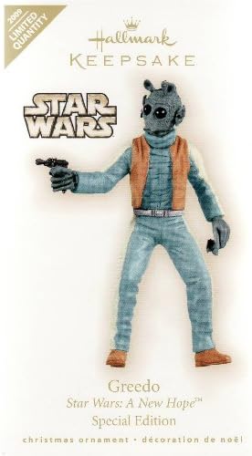Star Wars Greedo 2009 Hallmark Ornament