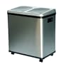 iTouchless IT16RES 60-Litre Dual-Compartment Stainless Steel Sensor Recycle Bin