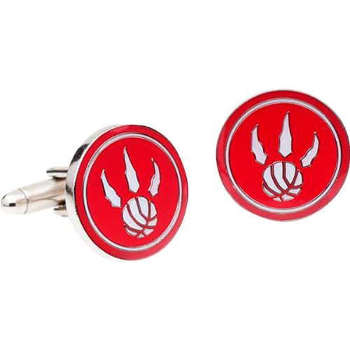 Green Shag Toronto Raptors Enamel Cufflinks