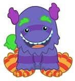 Webkinz Purple Monster Code Certificate - Virtual Pet Only - NO PLUSH TOY