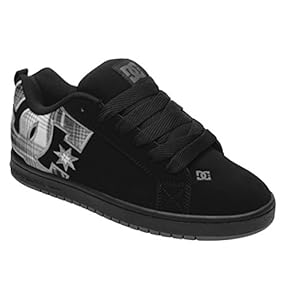 DC Den's Court Sneaker,Battleship/Plaid,7.5 D US