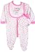 Baby : Tuti Fruiti New Fall/Winter Infant Baby Girls 3 Pc. Daddy Loves Me Footie Set with Bib-6-9 Months