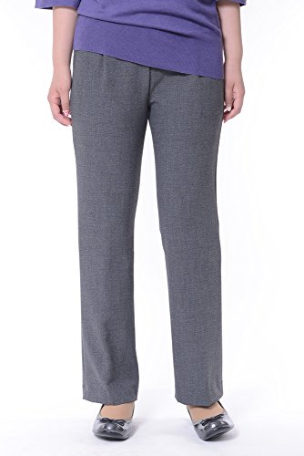 秋物入荷 敬老の日に 【快適素材レーヨン混パンツ 股下長めの美脚ストレート（股下70cm）】上品な杢調柄 タイセイ 5237