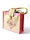 Review Grehom  / Grehom Hessian Bag - Matrix Pink