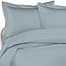 Gramercy Park 820 Thread Count Egyptian Cotton Sateen King Duvet Cover Set, Blue