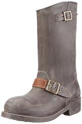 Nat-2 Prime Biker WPRBGB39, Damen Stiefel, Grau (grey/ brown), EU 39