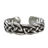 Sterling Silver Celtic Knot Toe or Pinky Ring Body Jewelry