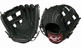 ＜ソフトボール/少年用グラブ＞Rawlings スパンキー ブラック×ブラック 2008NEWモデル RSJ78M-9090-L