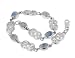 Sterling Silver Genuine Rainbow Moonstone Celtic Knot 7