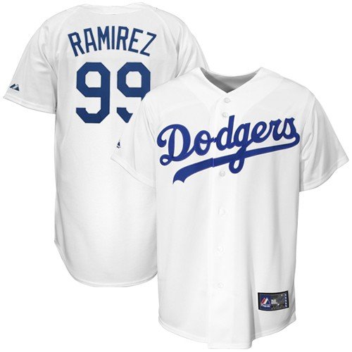 Manny Ramirez Los Angeles Dodgers Replica Home Jersey (X-Large)