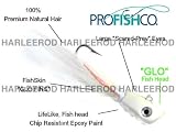ProFish Saltwater Fishing Lure Bucktail 3oz Glo Shad