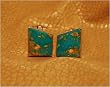 Clip On - Sterling & Turquoise