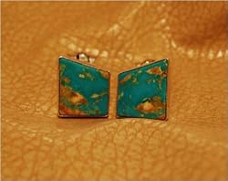 Clip On - Sterling & Turquoise