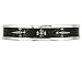 

Hematite Stingray Leather Cuff Bracelet in Sterling Silver .925