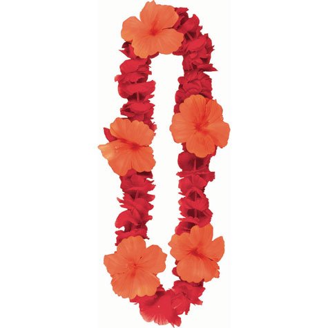 Red Hibiscus Lei