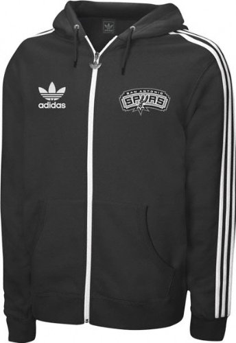 San Antonio Spurs NBA Series -Fitted- Full Zip Hooded Sweatshirt