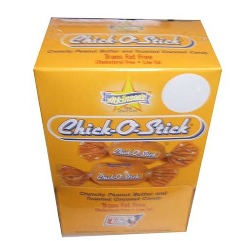 Chick-o-stick Crunchy Peanut Butter and Toasted Coconut Candy-(160 Individually Wrapped... by Atkinson