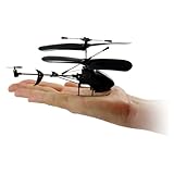 Black Stealth 3-Channel R/C Helicopter - Channel 1/Blue LED