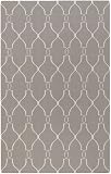 read full review Surya Jill Rosenwald Fallon 2-Feet by 3-Feet Hand Woven Rug, gray crossover