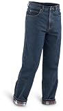 Sporting Goods : 29" Inseam Guide Gear® Flannel - lined Denim Jeans