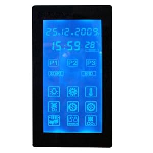 Aquavista Panoramic Wall Aquarium - Control Panel, Touchscreen.