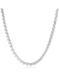 Sterling Silver and Diamond Necklace (0.5cttw GH Color, I3 Clarity), 17